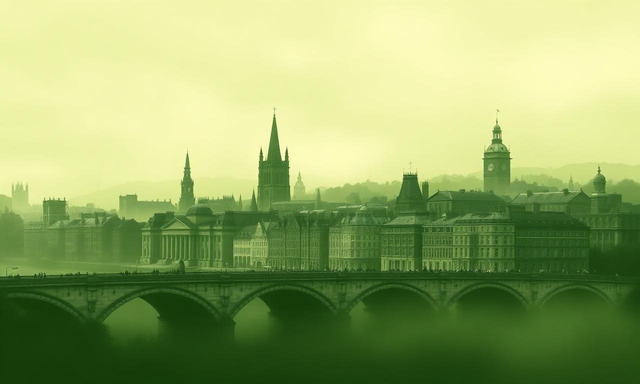 Irish skyline